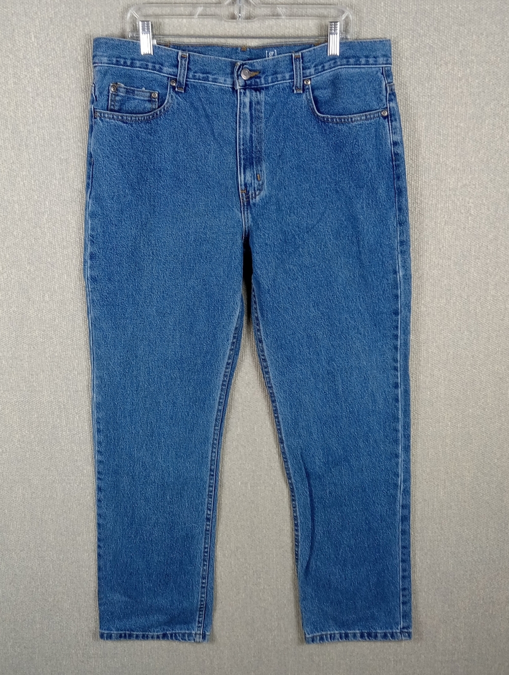 NWT George Men’s Regular Fit Straight Leg Jeans Medium Blue Wash Size 36x32